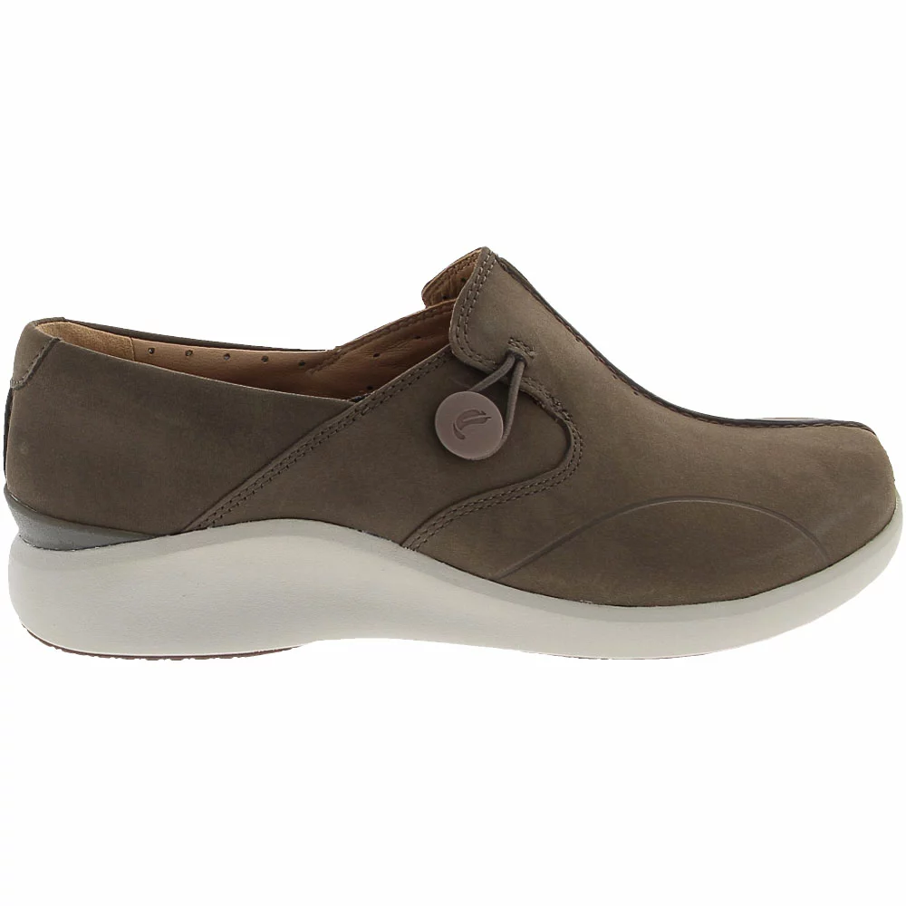 Unstructured By Clarks Loop 2 Walk Slip On Casual Shoes - Womens Taupe