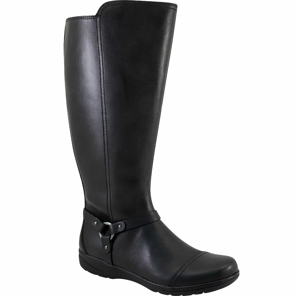 Clarks Cheyn Linde Womens Tall Dress Boots Black - Image 2