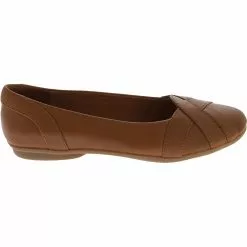 Clarks Gracelin Mia Slip On Casual Shoes - Womens Tan