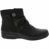 Clarks Cheyn Zoe Ankle Boots - Womens Black