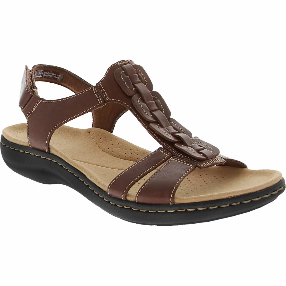 Clarks Laurieanna Kay Sandals - Womens Tan - Image 2