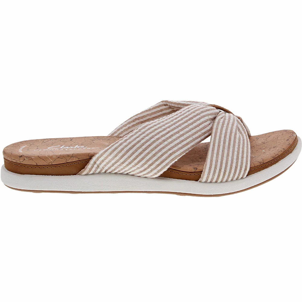 Clarks Eliza Shore Sandals - Womens Natural