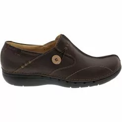Unstructured By Clarks Un Loop Slip On Casual Shoes - Womens Brown