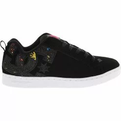 DC Shoes Court Graffik Skate Shoes - Womens Black Pink