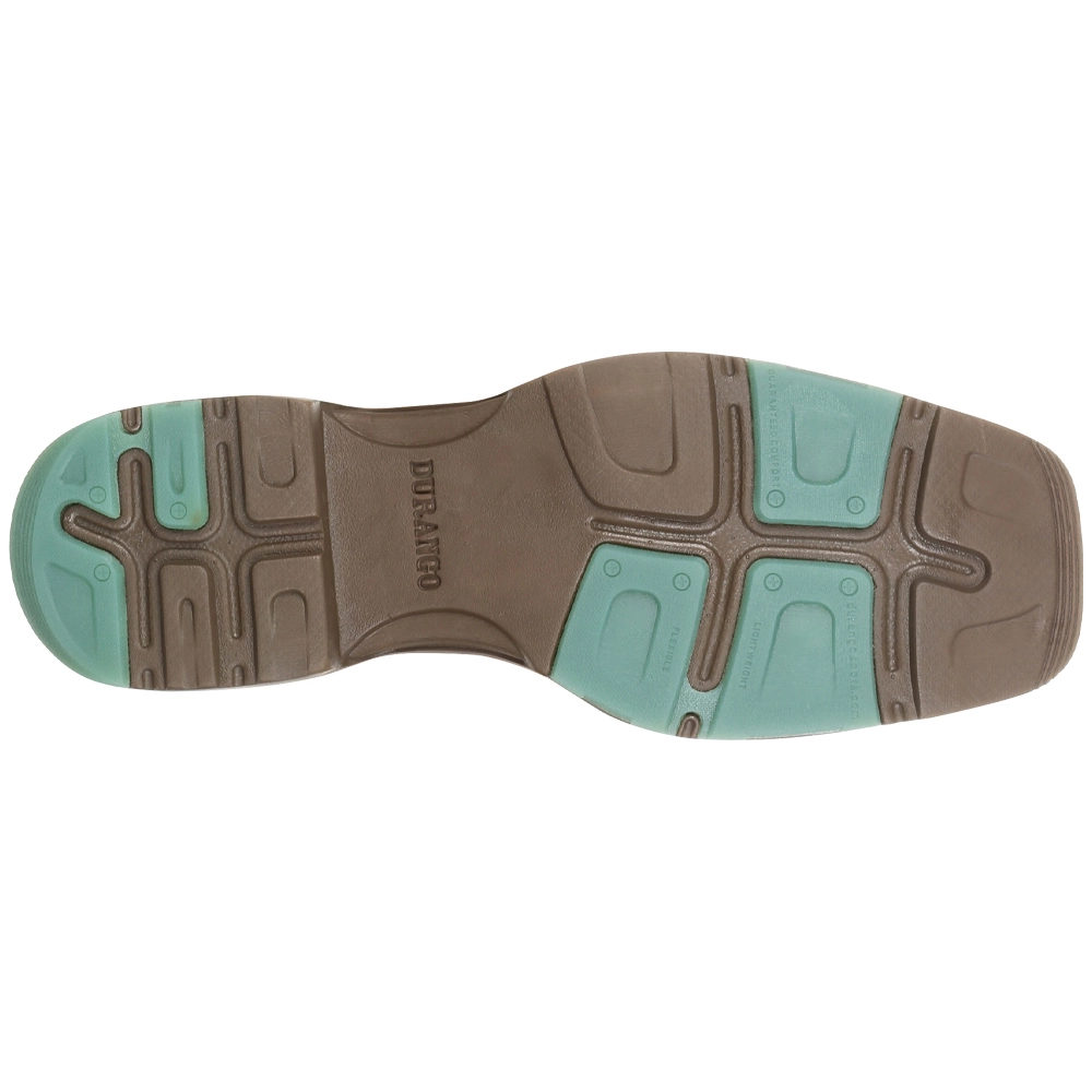 Durango Boots Durango Ultralite Western Boots Shoes - Womens Tan Emerald - Image 4