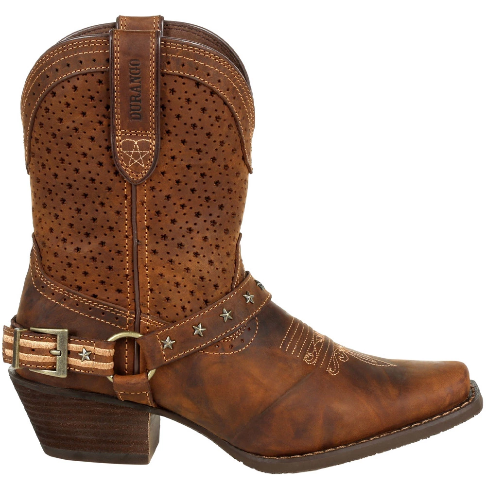 Durango Boots Durango Crush Western Boots Shoes - Womens Bomber Brown