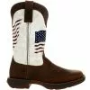 Rocky Boots Durango Lady Rebel DRD0394 Womens Western Boots Bay Brown White