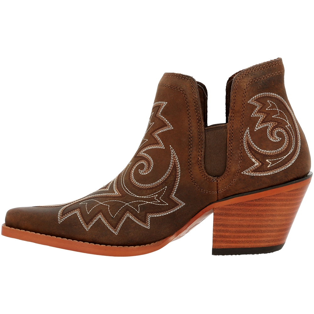 Rocky Boots Durango Crush DRD0399 Coffee Brown Womens Western Boots Coffee Brown - Image 3