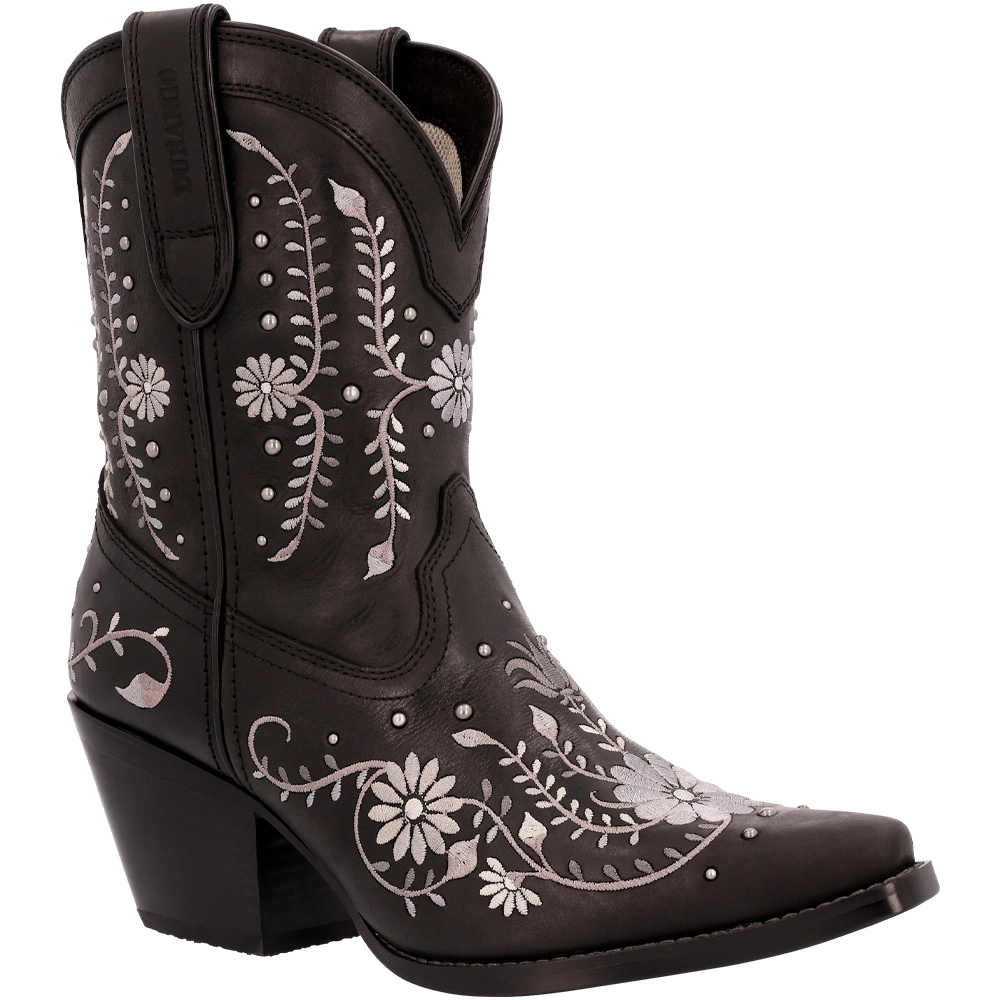 Durango Boots Durango Crush Sterling Wildflower DRD0441 Womens Western Boots Black Floral - Image 2