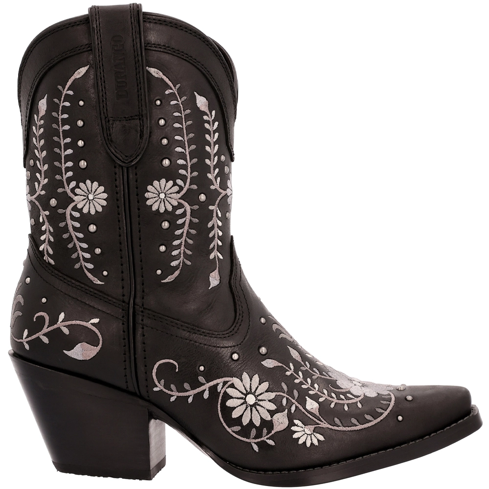 Durango Boots Durango Crush Sterling Wildflower DRD0441 Womens Western Boots Black Floral