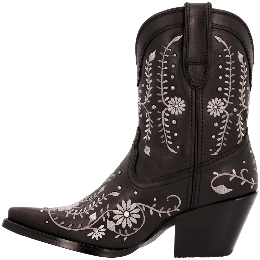 Durango Boots Durango Crush Sterling Wildflower DRD0441 Womens Western Boots Black Floral - Image 3