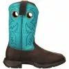 Durango Boots Durango Lady Rebel Bar None Womens Western Boots Brown Turquoise