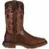 Durango Boots Durango Lady Rebel Sunset Brown Womens Safety Toe Work Boots Dark Brown Sunset Brown