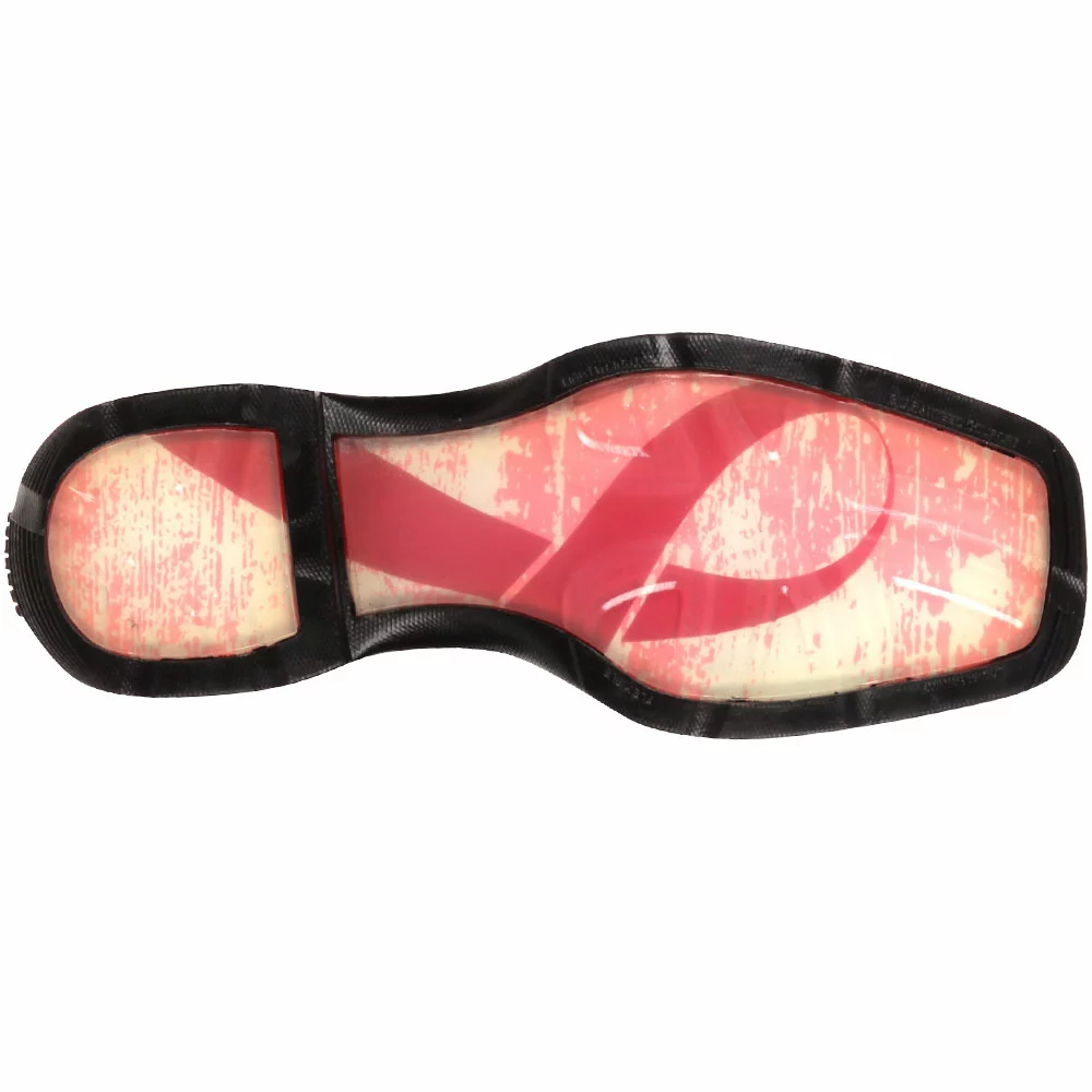 Durango Boots Durango Benefiting Stefanie Spielman Womens Western Boots Dark Brown Pink - Image 4