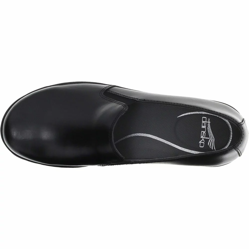Dansko Nora Slip On Casual Shoes - Womens Black - Image 3
