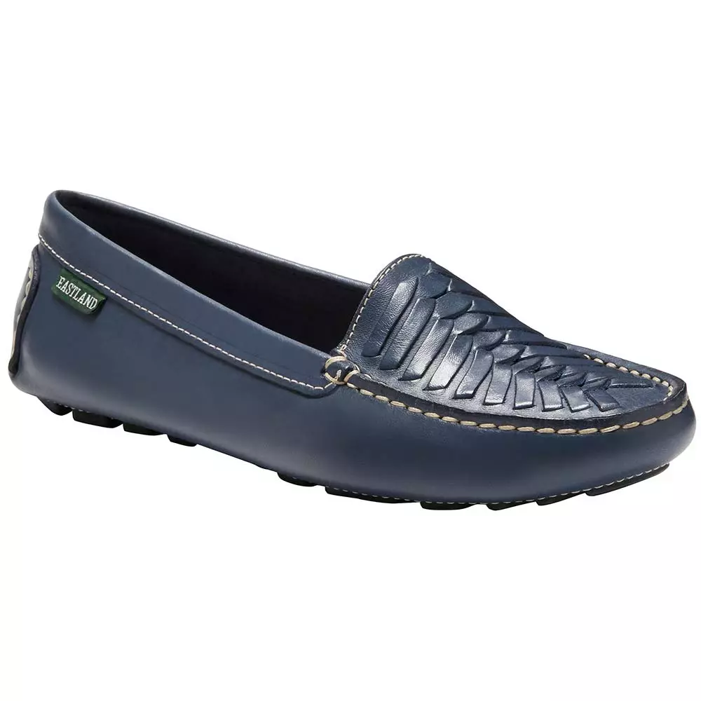 Eastland Debora Slip On Casual Shoes - Womens Navy - Image 2