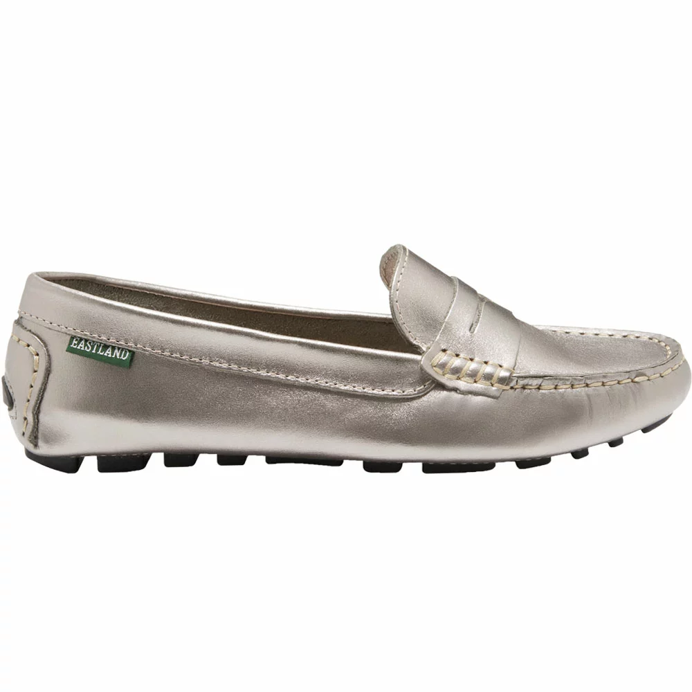 Eastland Patricia Slip On Casual Shoes - Womens Silver
