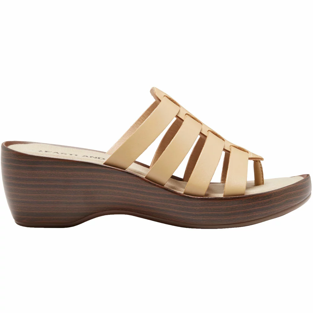 Eastland Topaz Flip Flops - Womens Beige