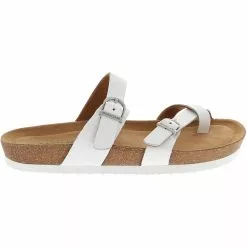 Eastland TiogoToe Loop Sandal - Womens White