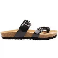 Eastland TiogoToe Loop Sandal - Womens Black