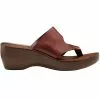 Eastland Laurel Flip Flops - Womens Mahogany