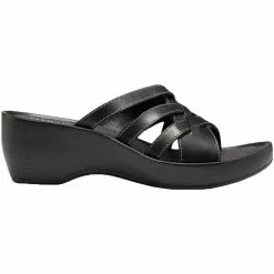 Eastland Poppy Slide Sandals - Womens Black