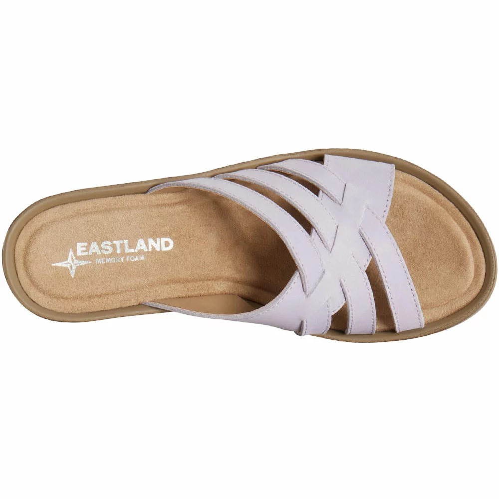 Eastland Poppy Slide Sandals - Womens Lilac - Image 3