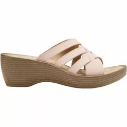 Eastland Poppy Slide Sandals - Womens Peach