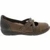 Earth Origins Tamara Toriana Slip On Casual Shoes - Womens Stone