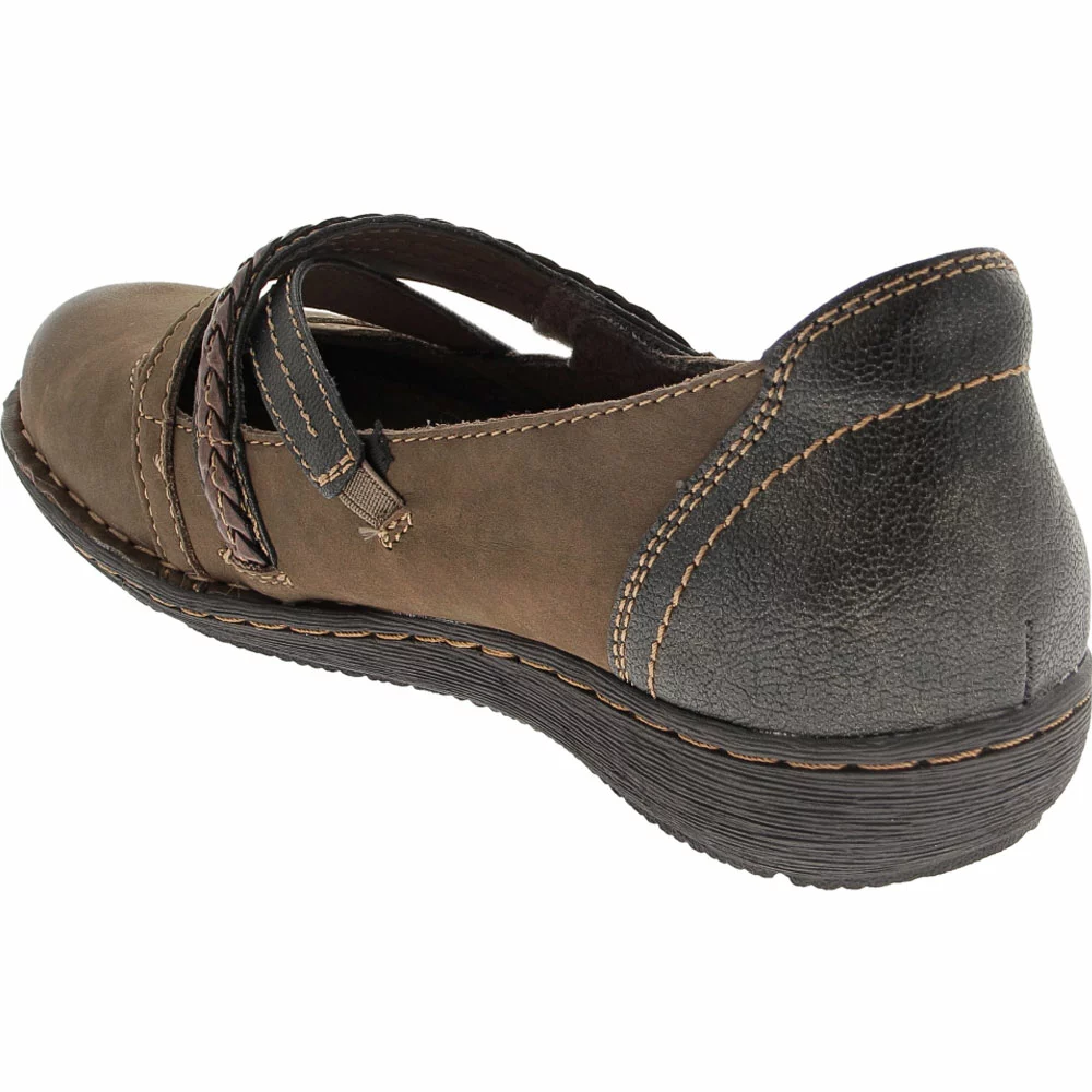 Earth Origins Tamara Toriana Slip On Casual Shoes - Womens Stone - Image 3