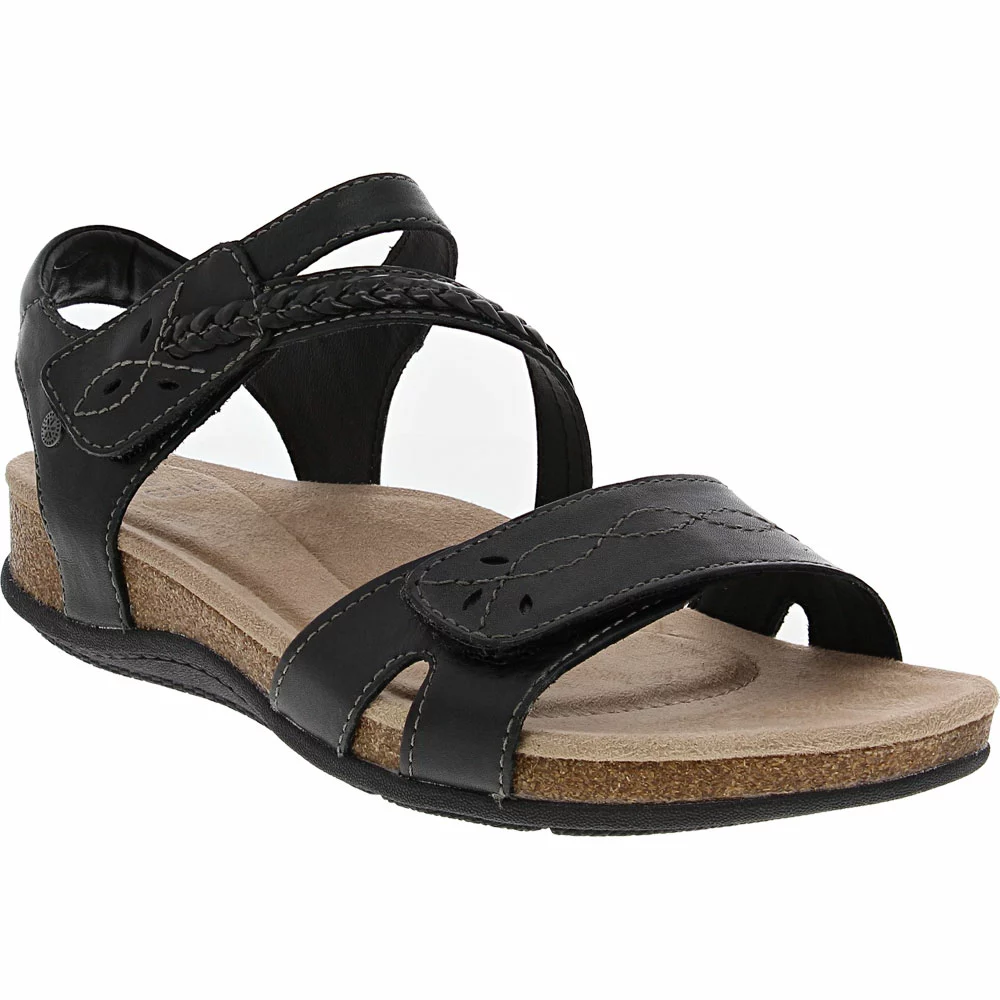 Earth Origins Bria Sandals - Womens Black - Image 2