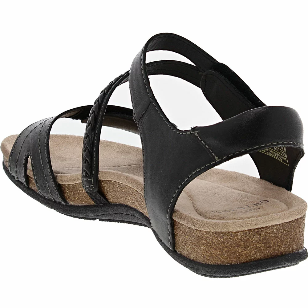 Earth Origins Bria Sandals - Womens Black - Image 3