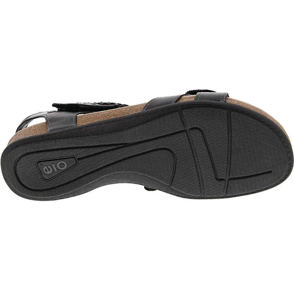 Earth Origins Bria Sandals - Womens Black - Image 4