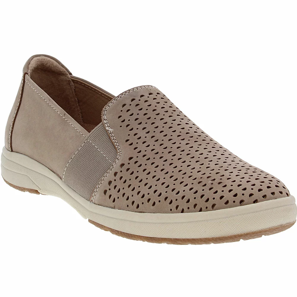 Earth Origins Elin Slip On Casual Shoes - Womens Coco Nubuck - Image 2