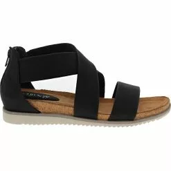 Eurosoft Landry II Wedge Womens Sandals Black
