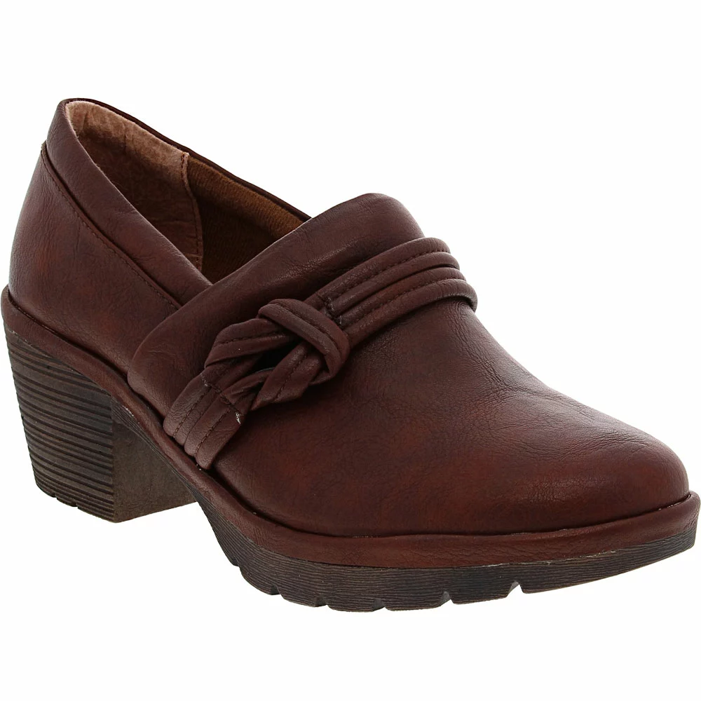 Eurosoft Tarra Womens Slip On Clog Redwood - Image 2