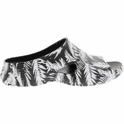 Easy Spirit Tess Water Sandals - Womens Black White Tropical