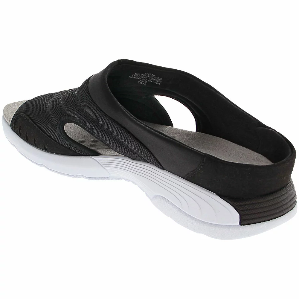 Easy Spirit Traciee Slide Sandals - Womens Black - Image 3