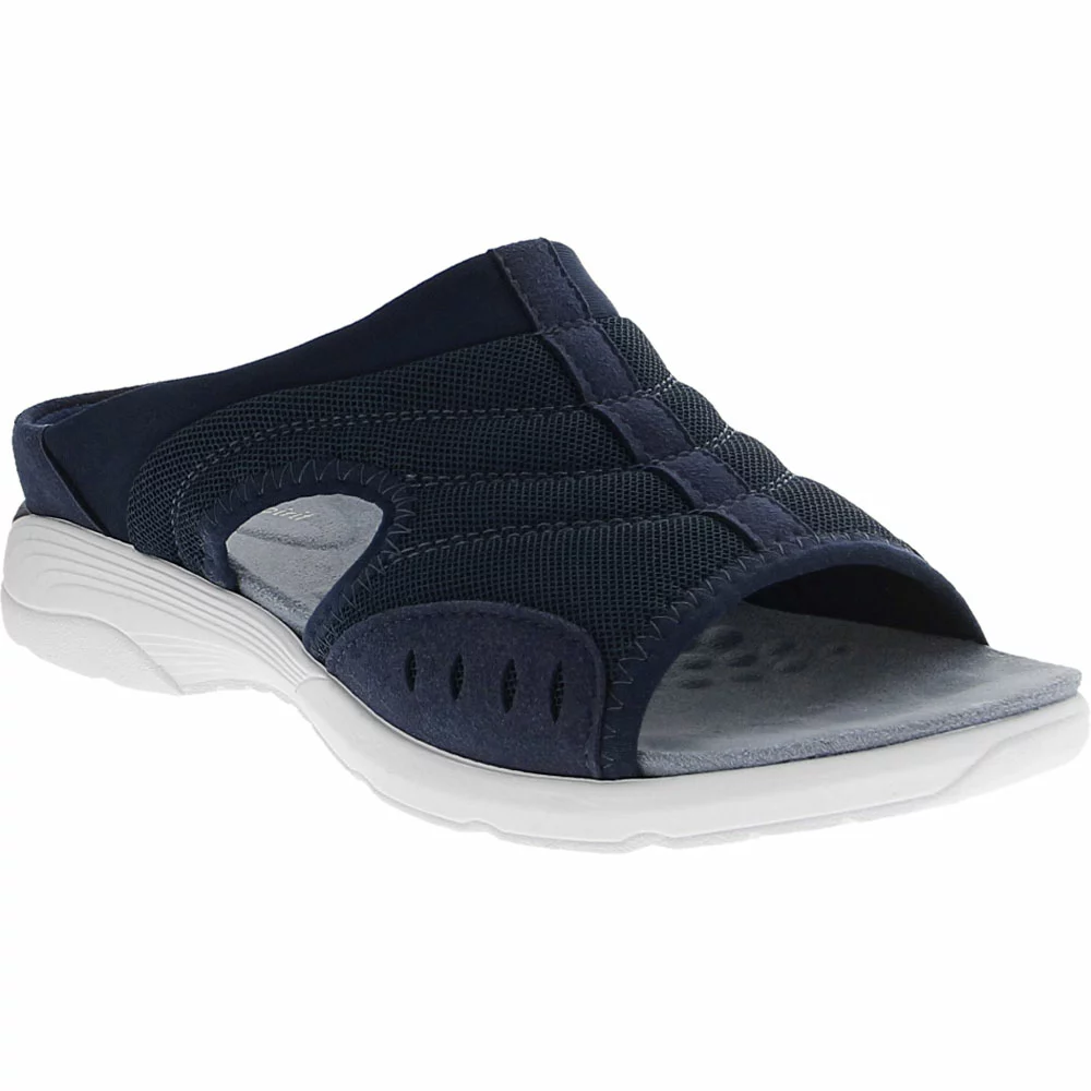 Easy Spirit Traciee Slide Sandals - Womens Navy - Image 2