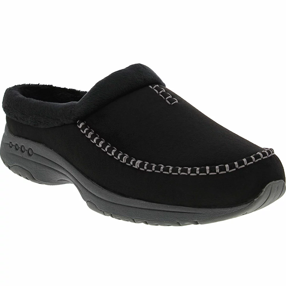Easy Spirit Travel Furr 2 Slip On Casual Shoes - Womens Black - Image 2