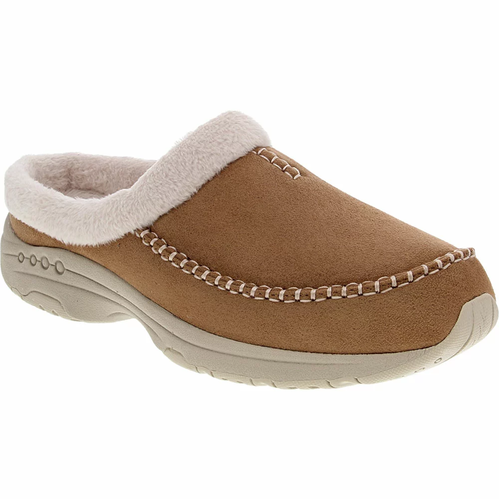 Easy Spirit Travel Furr 2 Slip On Casual Shoes - Womens Light Brown - Image 2