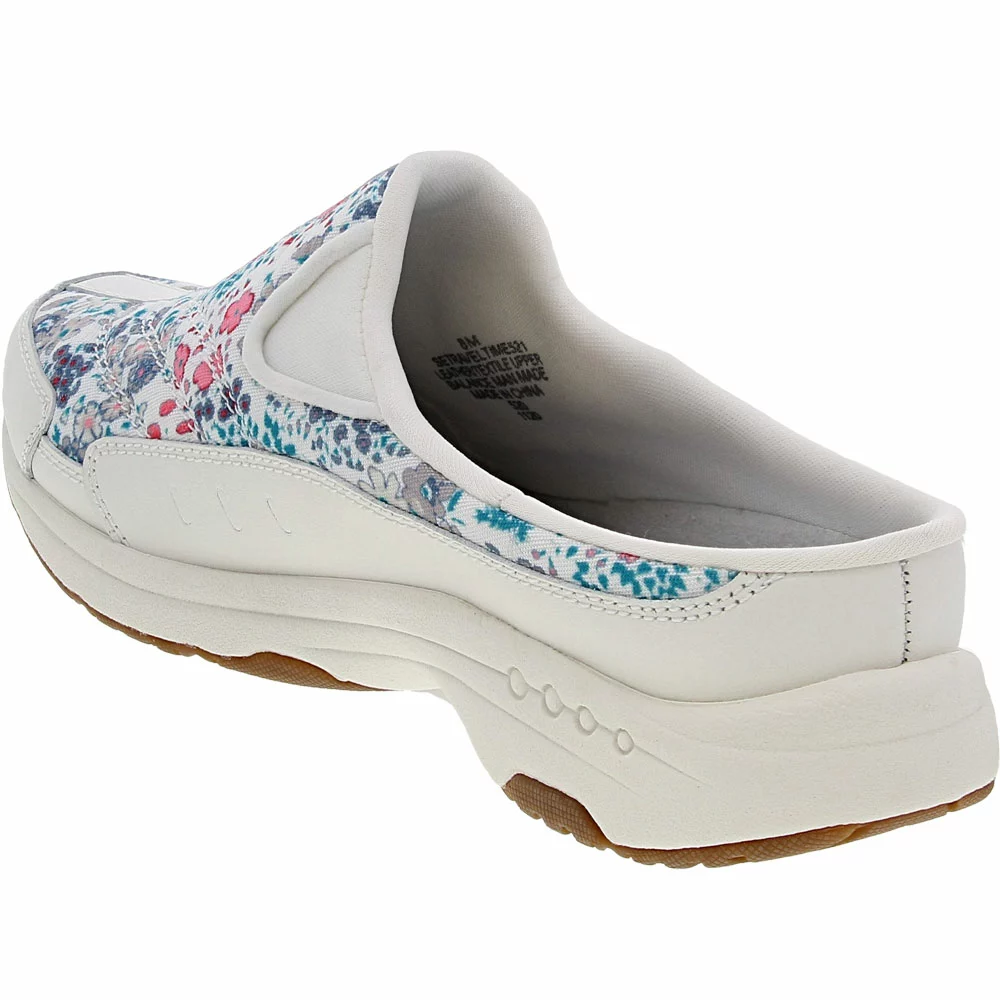 Easy Spirit Traveltime Slip On Shoes - Womens White Blue - Image 3