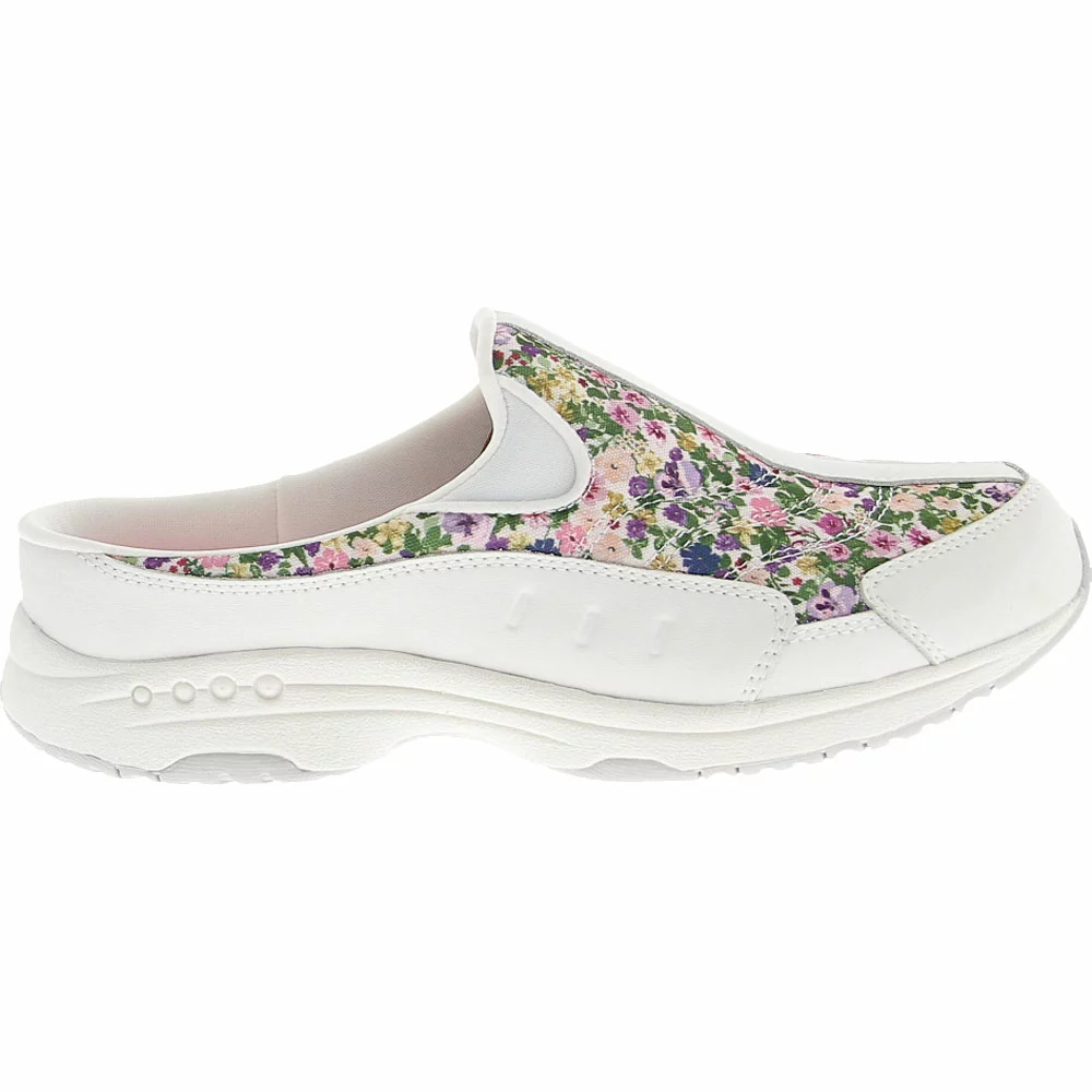 Easy Spirit Traveltime Slip On Shoes - Womens White Pink