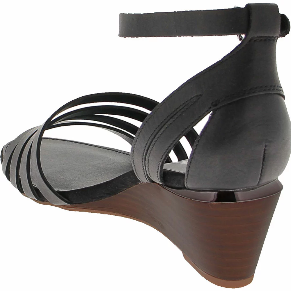 Franco Sarto Della Sandals - Womens Black - Image 3