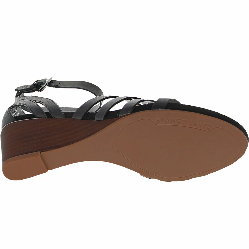 Franco Sarto Della Sandals - Womens Black - Image 4