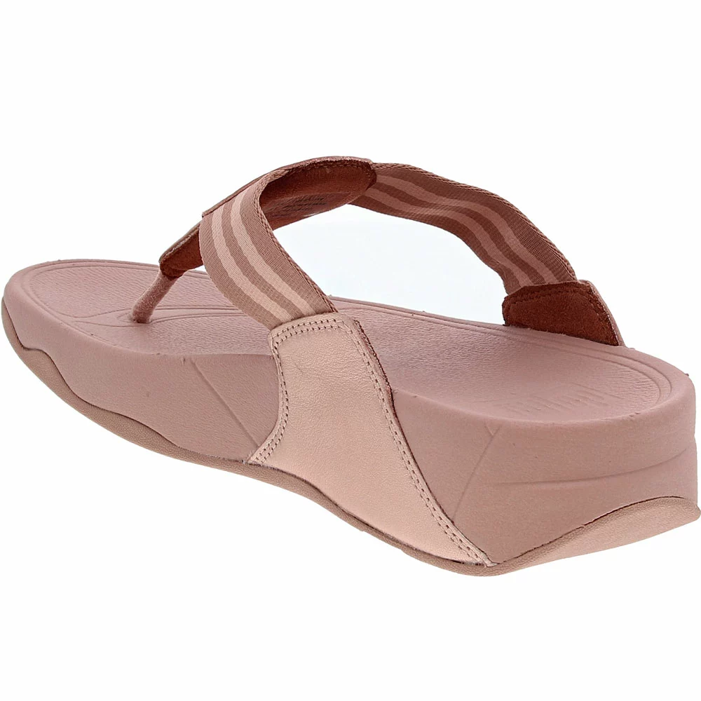 FitFlop Walk Star Toe Post Flip Flops - Womens Rose - Image 3