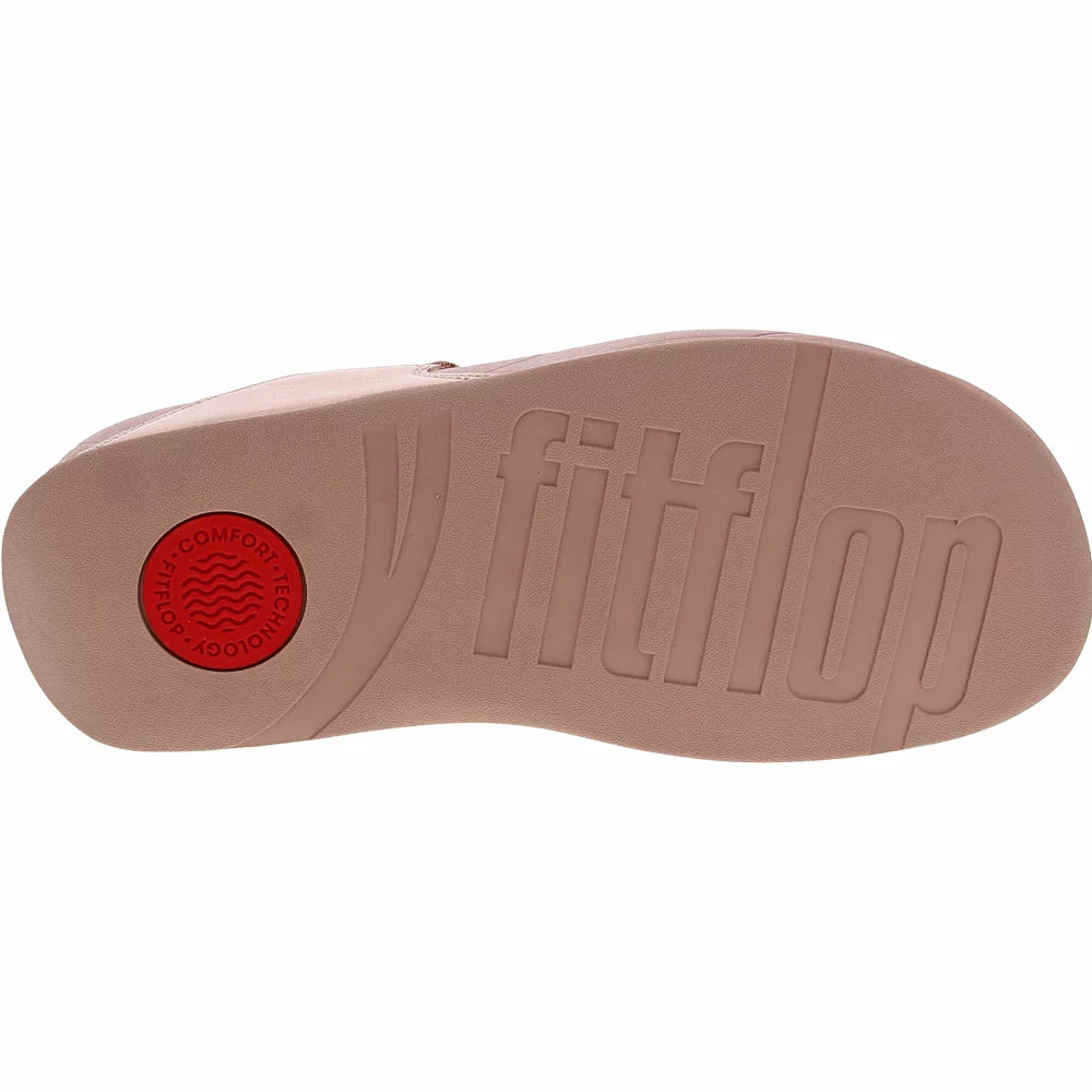 FitFlop Walk Star Toe Post Flip Flops - Womens Rose - Image 4