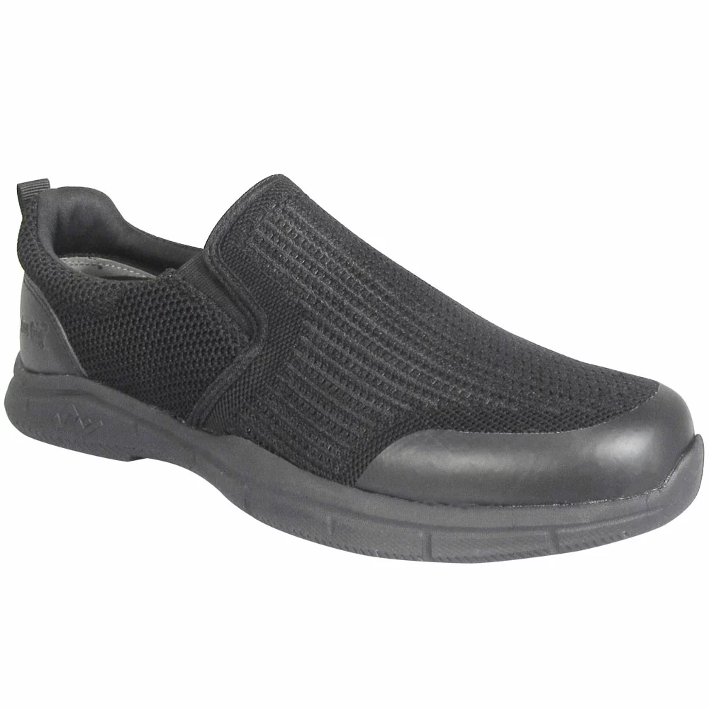 Genuine Grip 170 Non-Safety Toe Work Shoes - Womens Black - Image 2
