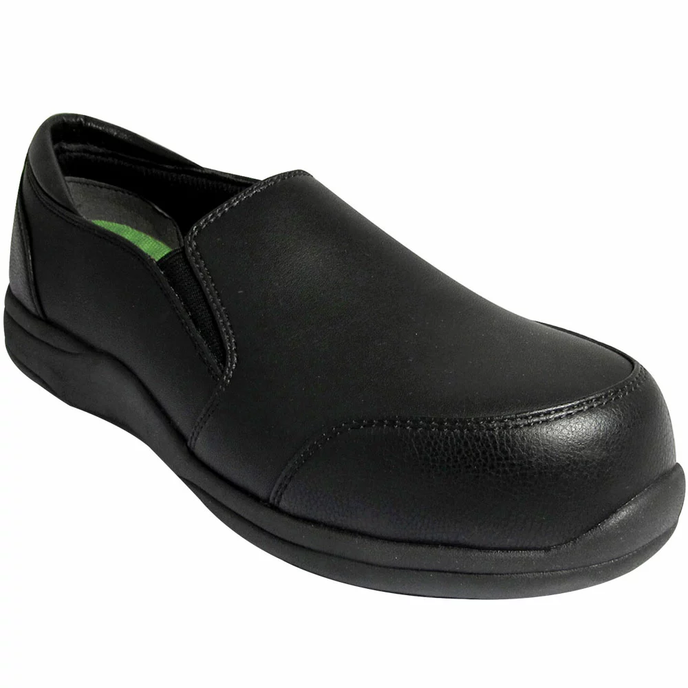 Genuine Grip 350 Composite Toe Work Shoes - Womens Black - Image 2