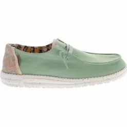 Hey Dude Wendy Casual Slip On Shoes - Womens Mint
